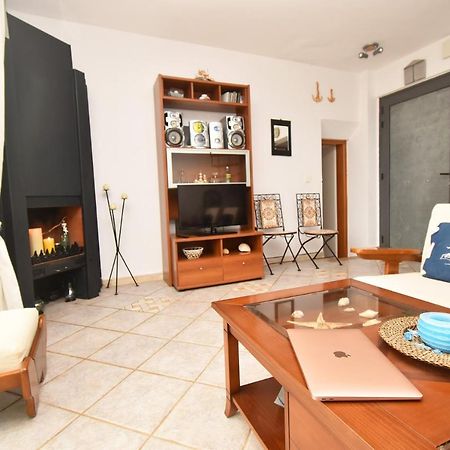 Olia Sea View Shared Pool Villa, Néa Fókaia Exteriér fotografie
