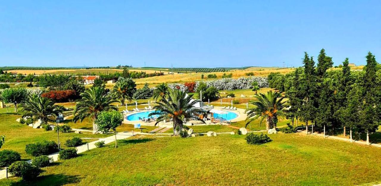 Olia Sea View Shared Pool Villa, Néa Fókaia Exteriér fotografie