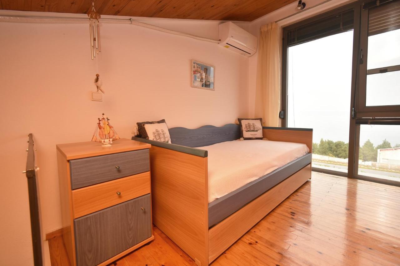 Olia Sea View Shared Pool Villa, Néa Fókaia Exteriér fotografie