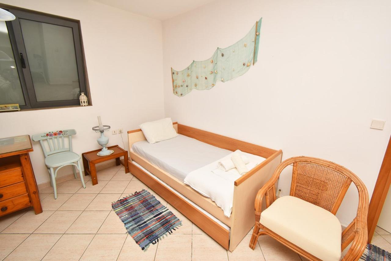 Olia Sea View Shared Pool Villa, Néa Fókaia Exteriér fotografie